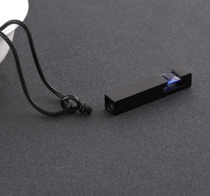 Stainless Steel Keepsake Memorial Urn Necklace for Women Men Inlay Technology CNC