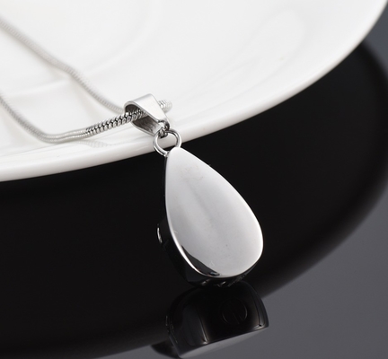 Jewelry Type Pendants or Charms Heart Water Drop Pendant Necklace Ashes for Cremation