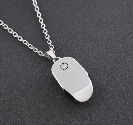 Cool Star Skull Cremation Necklace For Ashes Locket Mini Memorial Urn Jewelry Keepsake Ideal Gift for Men
