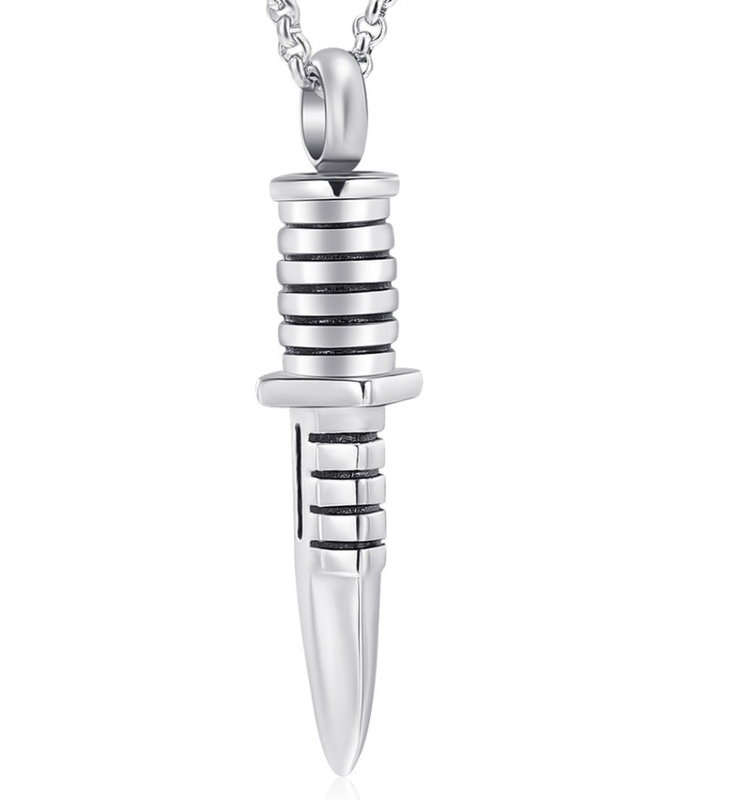 Jewelry Main Material Stainless Steel Keepsake Necklace for Men Memorial Ashes Locket
